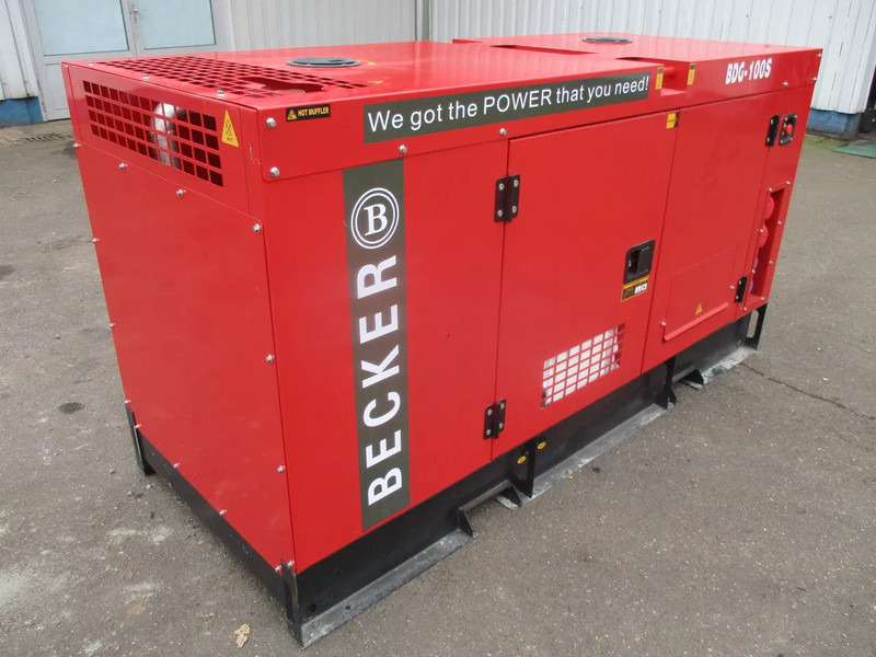 Becker BDG-100S , New Diesel generator , 100 KVA, 3 Phase - Generador industriale: foto 1 Becker BDG-100S , New Diesel generator , 100 KVA, 3 Phase - Generador industriale: foto 1