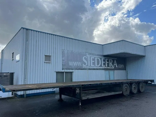 SYSTEM TRAILER 3x SAF Axle , Flat trailer - Semirremolque plataforma/ Caja abierta: foto 1 SYSTEM TRAILER 3x SAF Axle , Flat trailer - Semirremolque plataforma/ Caja abierta: foto 1