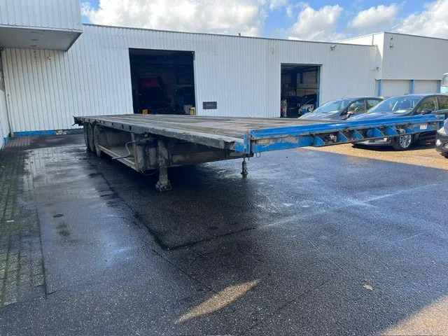 SYSTEM TRAILER 3x SAF Axle , Flat trailer - Semirremolque plataforma/ Caja abierta: foto 4 SYSTEM TRAILER 3x SAF Axle , Flat trailer - Semirremolque plataforma/ Caja abierta: foto 4