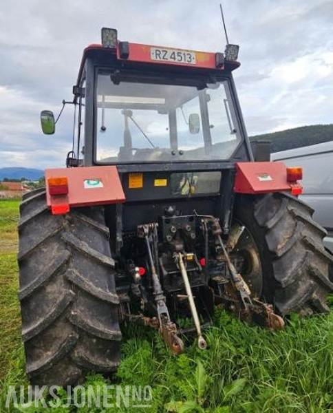 1995 CASE IH 4210 traktor 40 km/t med Orkel 2000 fres (ny aksling) - Tractor: foto 3 1995 CASE IH 4210 traktor 40 km/t med Orkel 2000 fres (ny aksling) - Tractor: foto 3