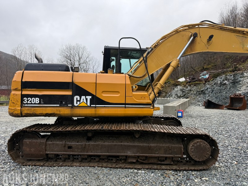 1998 Cat 320B L - Hydraulisk hurtigfeste - Engcon tiltrotator - 10875 timer - Excavadora: foto 4 1998 Cat 320B L - Hydraulisk hurtigfeste - Engcon tiltrotator - 10875 timer - Excavadora: foto 4