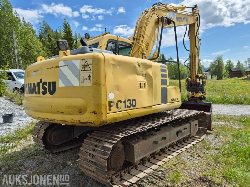 1998 Komatsu PC130, beltegraver m. Engcon tiltrotator - Excavadora: foto 5 1998 Komatsu PC130, beltegraver m. Engcon tiltrotator - Excavadora: foto 5