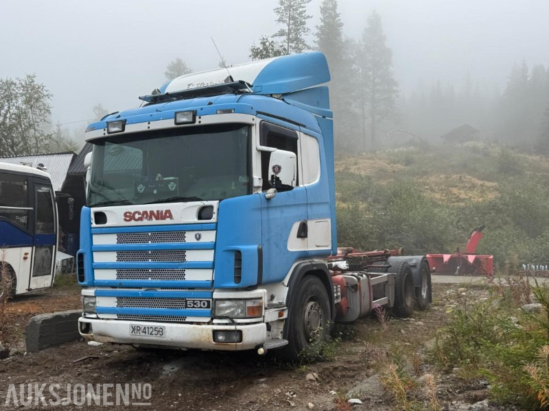 Camión multibasculante 1998 Scania 530 R-serie krokbil: foto 1