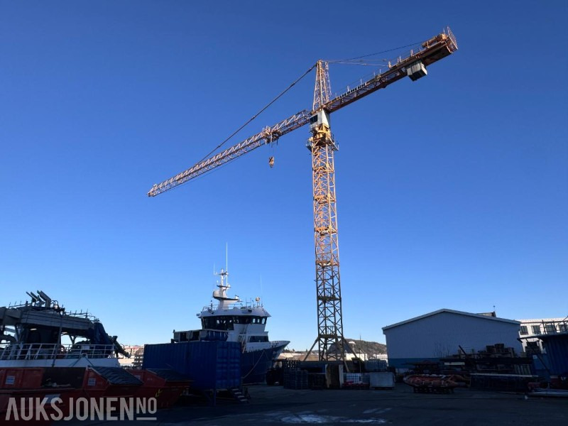 2000 Liebherr 280 EC-H 16 Litronic Tårnkran med undervogn på plater - Grúa: foto 3 2000 Liebherr 280 EC-H 16 Litronic Tårnkran med undervogn på plater - Grúa: foto 3