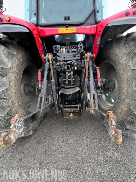 Tractor 2004 Massey Ferguson 6480 Dynashift - Frontlaster med hydraulisk redskapslås - Fronthydraulikk - 40 km - Fjærende hytte - tredje funksjon: foto 15
