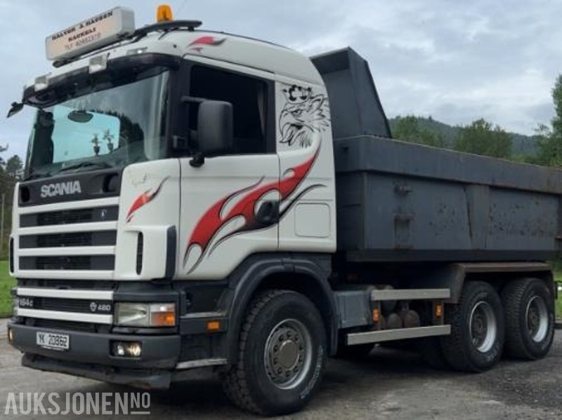 2004 Scania R-serie 480 tippbil eu ok til 06.2026 - Camión volquete: foto 1 2004 Scania R-serie 480 tippbil eu ok til 06.2026 - Camión volquete: foto 1