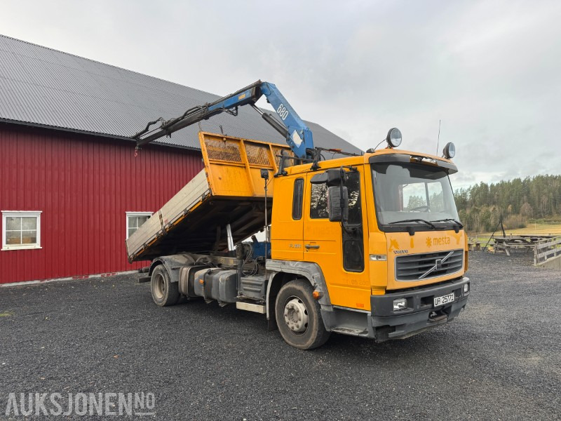2006 Volvo FL6 H 4X2 Kranbil med tipp - HMF 683K2 Kran - Camión grúa: foto 4 2006 Volvo FL6 H 4X2 Kranbil med tipp - HMF 683K2 Kran - Camión grúa: foto 4