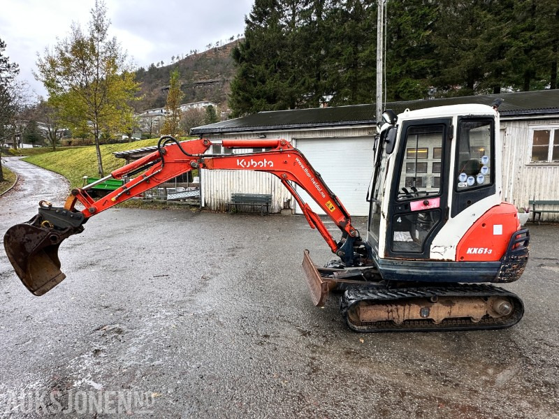 2007 Kubota KX61-3 Minigraver m/graveskuffe/anti-theft system, 4356 timer - Miniexcavadora: foto 2 2007 Kubota KX61-3 Minigraver m/graveskuffe/anti-theft system, 4356 timer - Miniexcavadora: foto 2