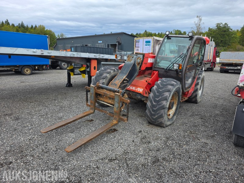 2007 Manitou maniscopic MLT 634 teleskoplaster m/pallegafler - Equipo de construcción: foto 1 2007 Manitou maniscopic MLT 634 teleskoplaster m/pallegafler - Equipo de construcción: foto 1