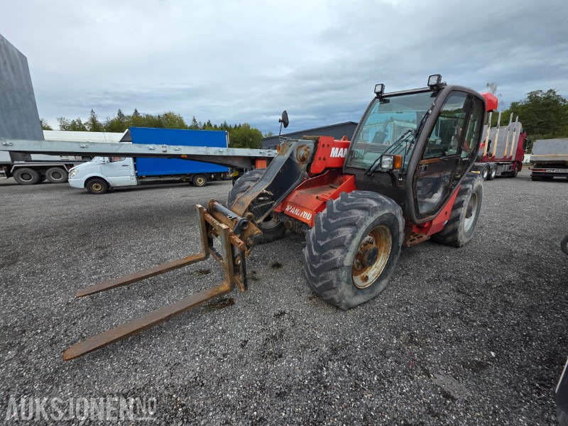 2007 Manitou maniscopic MLT 634 teleskoplaster m/pallegafler - Equipo de construcción: foto 2 2007 Manitou maniscopic MLT 634 teleskoplaster m/pallegafler - Equipo de construcción: foto 2