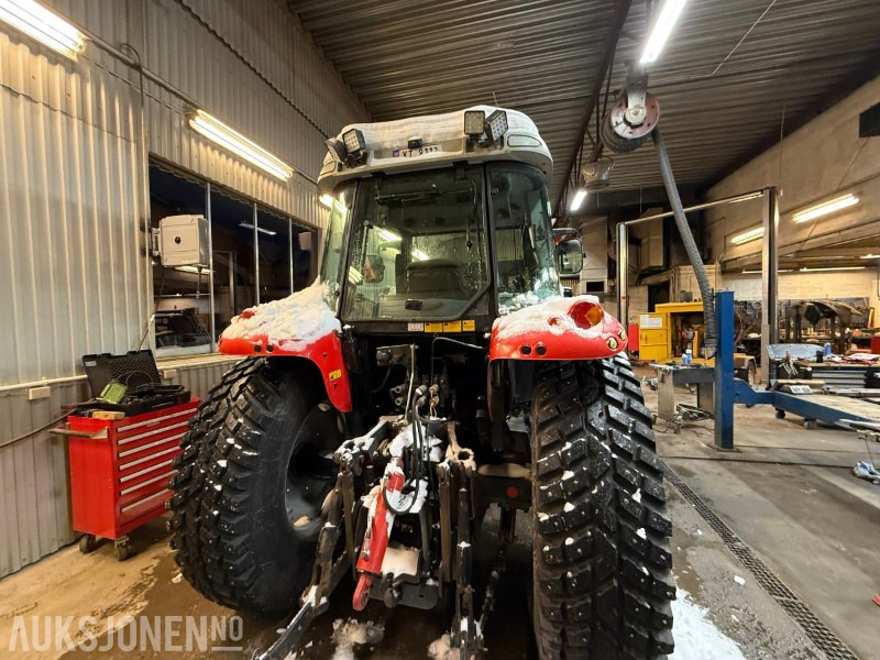 Tractor 2007 Massey Ferguson  4WD 5455 Traktor - Skuff - Frontlaster - 4325T: foto 9