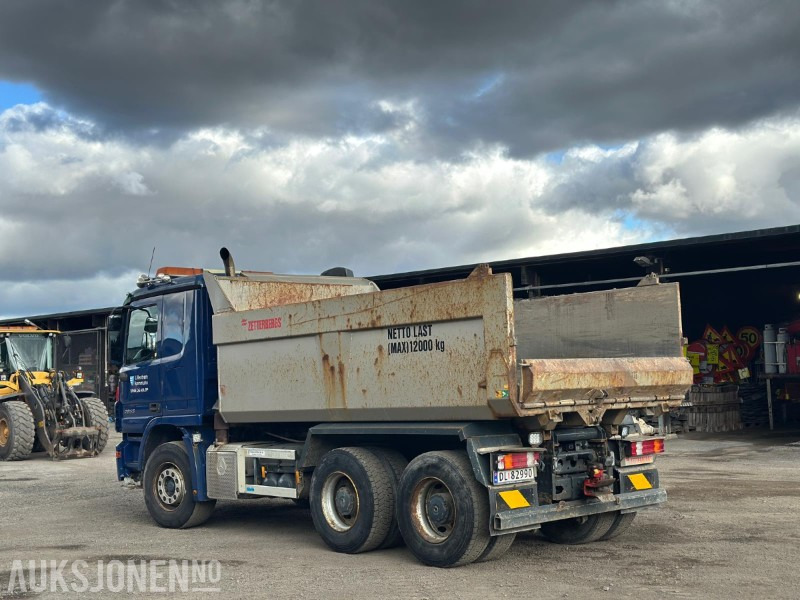 2008 Mercedes-Benz Actros 2655 K 6X4 V8 Tippbil - Camión volquete: foto 3 2008 Mercedes-Benz Actros 2655 K 6X4 V8 Tippbil - Camión volquete: foto 3
