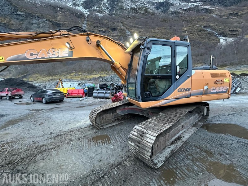 2009 Case CX210B Sertifisert Beltegraver m/Montabert CPA225E boretårn - Excavadora: foto 2 2009 Case CX210B Sertifisert Beltegraver m/Montabert CPA225E boretårn - Excavadora: foto 2