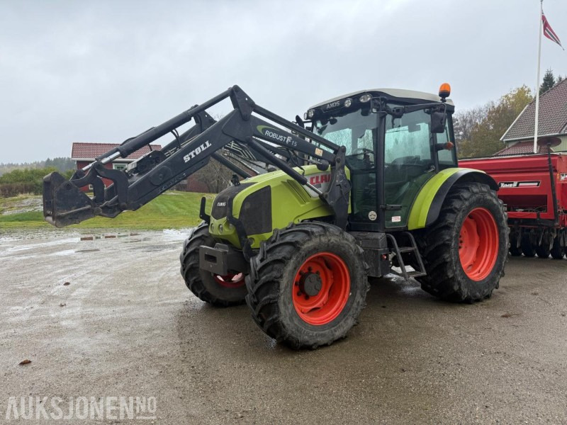 2009 Claas AXOS 340 M/FRONTLASTER LITE TIMER. - Tractor: foto 1 2009 Claas AXOS 340 M/FRONTLASTER LITE TIMER. - Tractor: foto 1