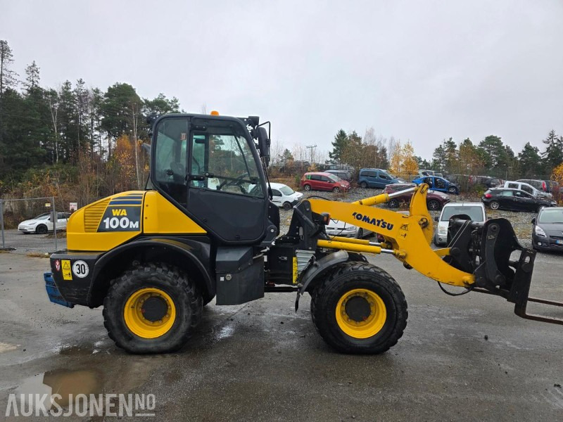 2011 Komatsu WA100M-6 HJULLASTER MED PALLEGAFFEL GODKJENT i 2025 - Cargadora de ruedas: foto 5 2011 Komatsu WA100M-6 HJULLASTER MED PALLEGAFFEL GODKJENT i 2025 - Cargadora de ruedas: foto 5