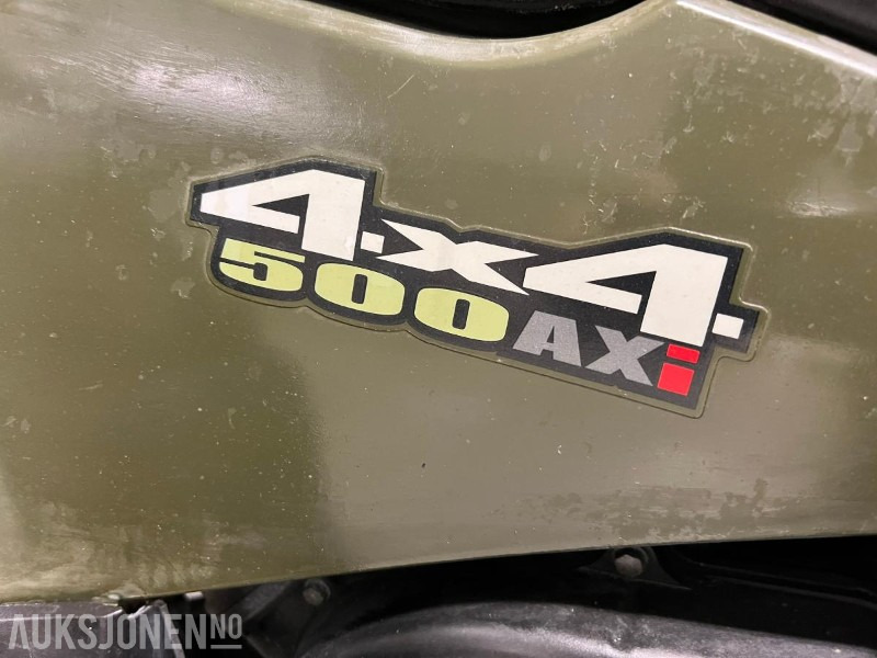 Tractor 2011 Suzuki 500AXi ATV hengerfeste vinsj: foto 7