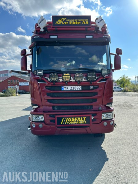 Arrendamiento de  2013 Scania R500 tippbil med asfaltbalje og tippkasse - Brøyterigget - Euro 5 2013 Scania R500 tippbil med asfaltbalje og tippkasse - Brøyterigget - Euro 5: foto 7