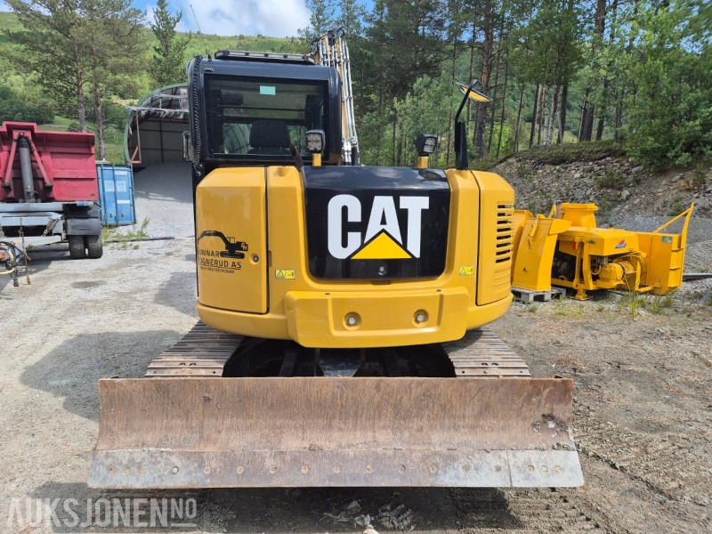 2014 Cat 308E 2 CR beltegraver, med tiltrotator/gripekasett - Excavadora: foto 4 2014 Cat 308E 2 CR beltegraver, med tiltrotator/gripekasett - Excavadora: foto 4