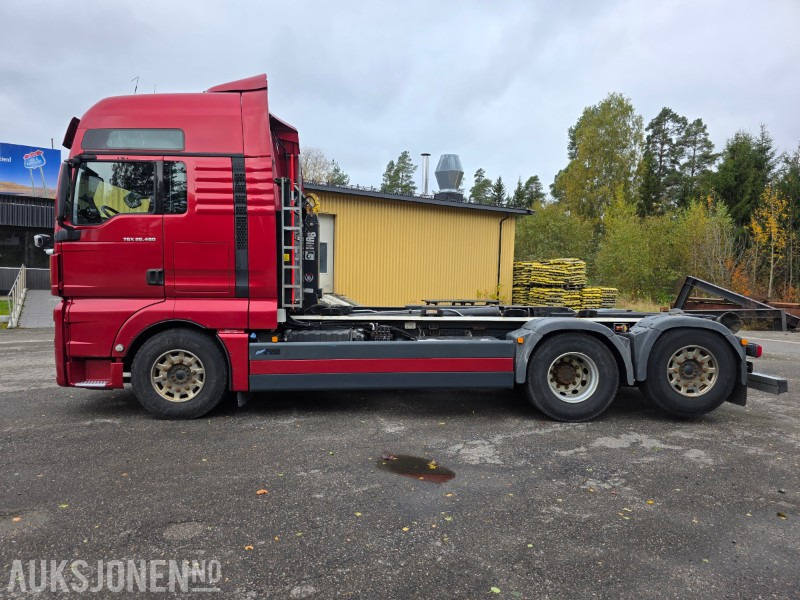 Camión multibasculante 2014 MAN TGX 26.480 6X2-4 BL 18 T krok leveres med ny EU: foto 12