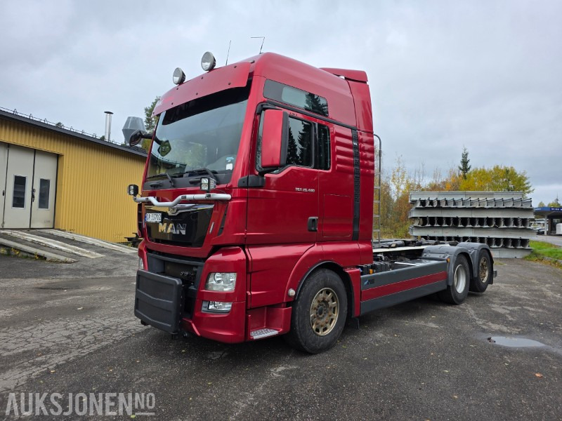 Camión multibasculante 2014 MAN TGX 26.480 6X2-4 BL 18 T krok leveres med ny EU: foto 13