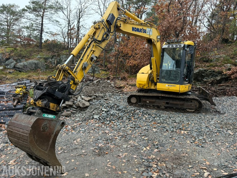 2015 Komatsu PC78US-10 Gravemaskin / ENGCON tiltrotator / 3 skuffer / 6277 T - Excavadora: foto 1 2015 Komatsu PC78US-10 Gravemaskin / ENGCON tiltrotator / 3 skuffer / 6277 T - Excavadora: foto 1