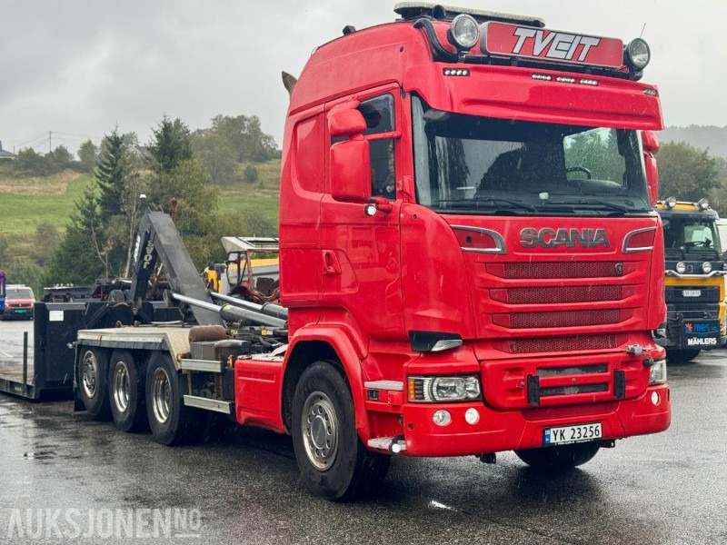 2015 Scania R-serie – Krokbil 8x4 - Joab krok - Eu-godkjent til 3/26 - Km: 308323 - Camión multibasculante: foto 2 2015 Scania R-serie – Krokbil 8x4 - Joab krok - Eu-godkjent til 3/26 - Km: 308323 - Camión multibasculante: foto 2