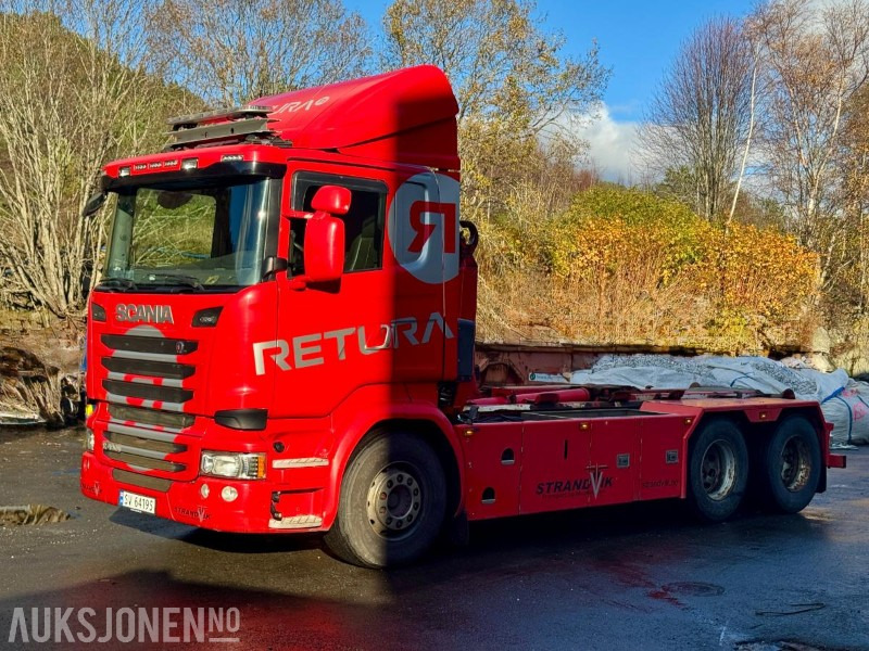 2015 Scania R-serie - Krokbil - Eu-godkjent til 01/26 - Km: 379186 - Camión multibasculante: foto 1 2015 Scania R-serie - Krokbil - Eu-godkjent til 01/26 - Km: 379186 - Camión multibasculante: foto 1