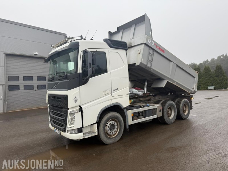 2015 VOLVO FH540 6X4 Euro6 TIPPBIL SERVICEHISTORIKK ZETTERBERG PÅBYGG. - Camión volquete: foto 1 2015 VOLVO FH540 6X4 Euro6 TIPPBIL SERVICEHISTORIKK ZETTERBERG PÅBYGG. - Camión volquete: foto 1
