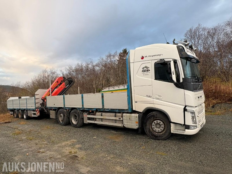2015 VOLVO FH540 6x2 KRANBIL med Palfinger PK16502 - Camión grúa: foto 4 2015 VOLVO FH540 6x2 KRANBIL med Palfinger PK16502 - Camión grúa: foto 4