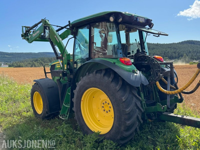 2016 John Deere 6110M traktor med frontlaster / 40 km,t / 1184 timer - Tractor: foto 3 2016 John Deere 6110M traktor med frontlaster / 40 km,t / 1184 timer - Tractor: foto 3