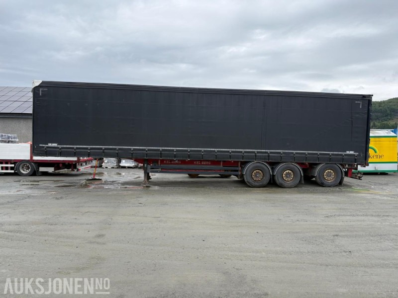 2016 Kel-Berg Gardintralle med sving på aksel 3. - Semirremolque lona: foto 2 2016 Kel-Berg Gardintralle med sving på aksel 3. - Semirremolque lona: foto 2