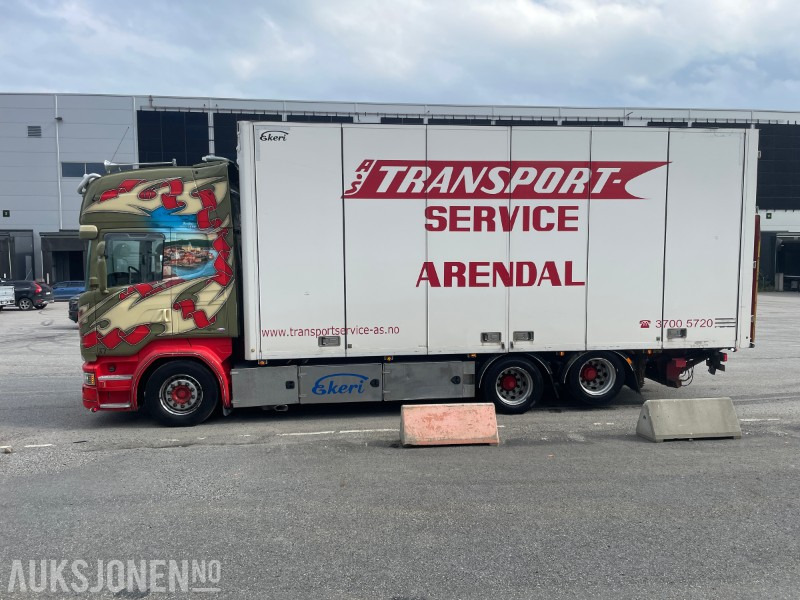 2017 Scania R-580 Ekeriskap m/full sideåpning - Camión caja cerrada: foto 5 2017 Scania R-580 Ekeriskap m/full sideåpning - Camión caja cerrada: foto 5