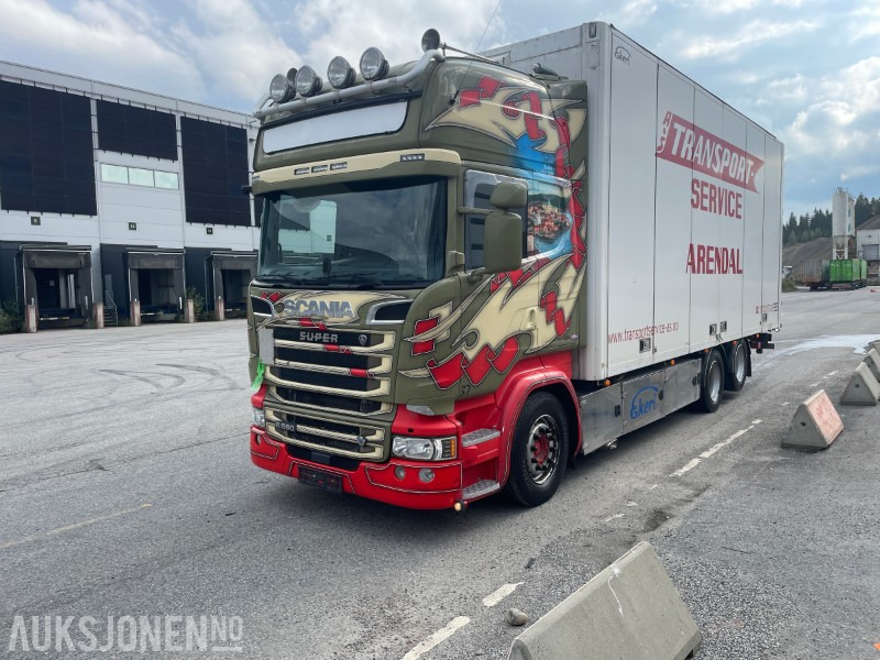 2017 Scania R-580 Ekeriskap m/full sideåpning - Camión caja cerrada: foto 3 2017 Scania R-580 Ekeriskap m/full sideåpning - Camión caja cerrada: foto 3