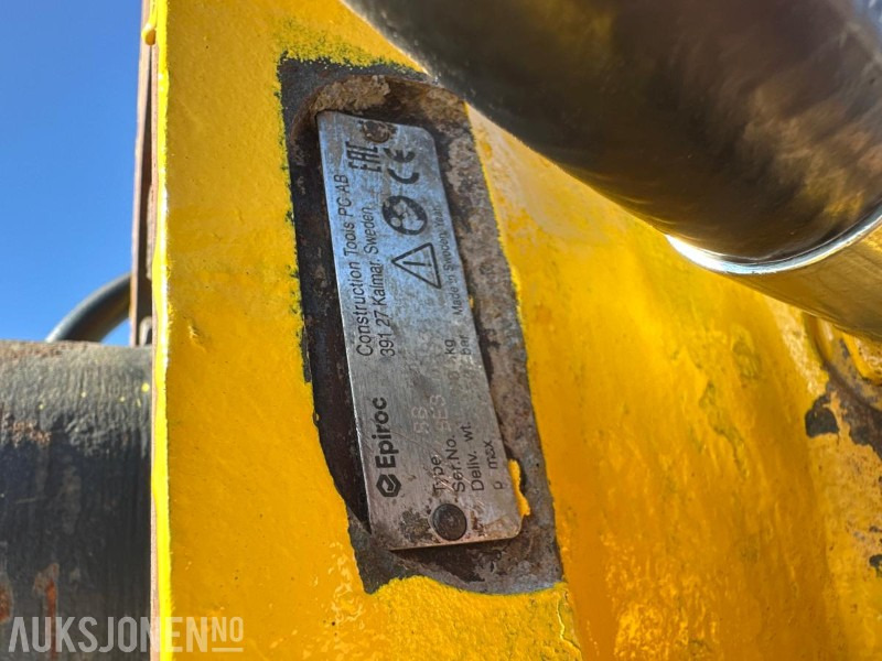 2018 Epiroc Sb552 Pigghammer - Martillo hidráulico: foto 5 2018 Epiroc Sb552 Pigghammer - Martillo hidráulico: foto 5