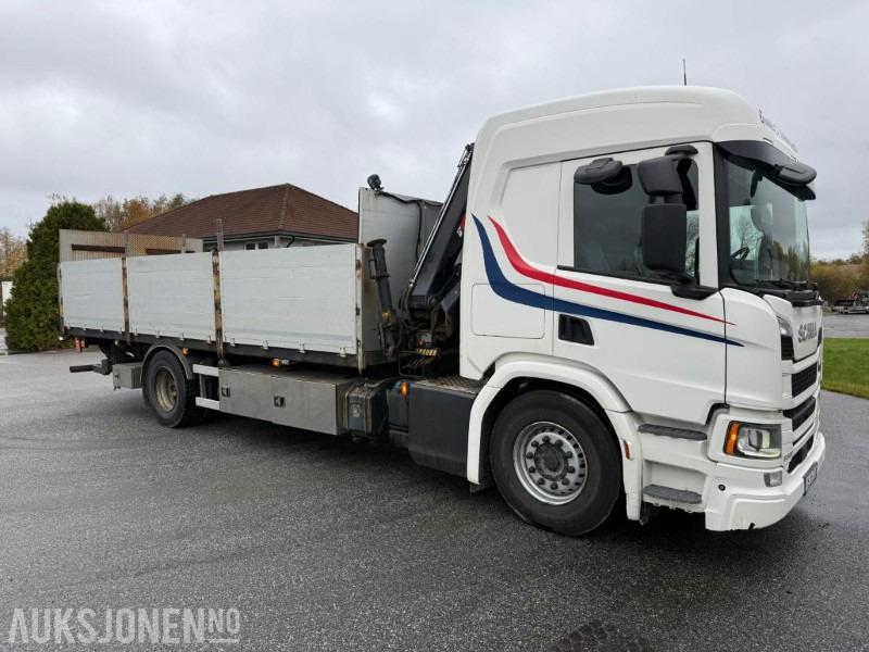 2018 Scania P 320 KRANBIL M/PLAN HIAB XS099 KRAN SERVICEHISTORIKK. - Camión grúa: foto 2 2018 Scania P 320 KRANBIL M/PLAN HIAB XS099 KRAN SERVICEHISTORIKK. - Camión grúa: foto 2