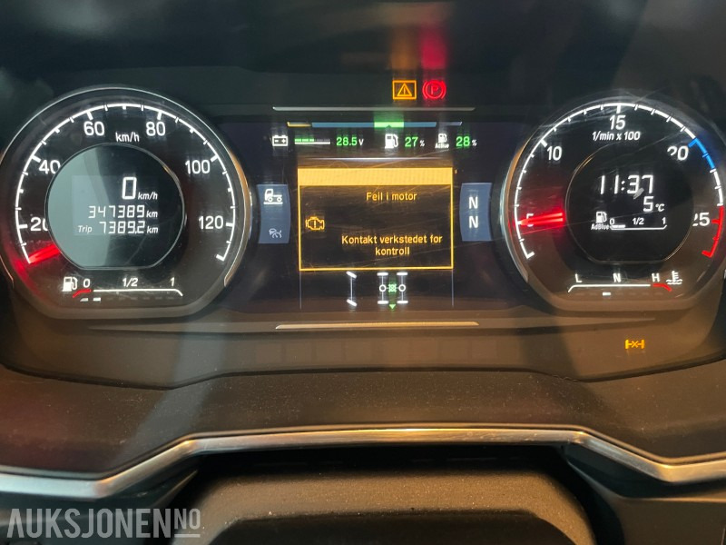 Camión volquete 2018 Scania R580 6x4 m/2019 Maur tippsemi: foto 45