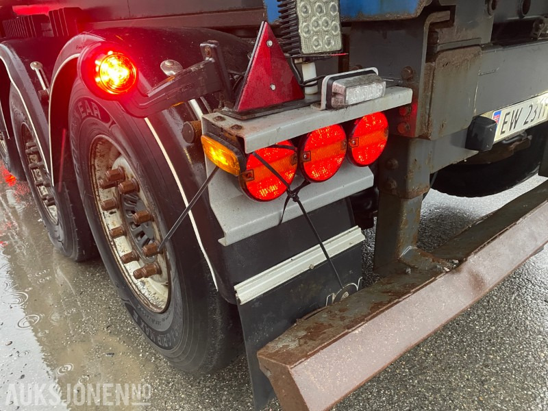 Camión volquete 2018 Scania R580 6x4 m/2019 Maur tippsemi: foto 13