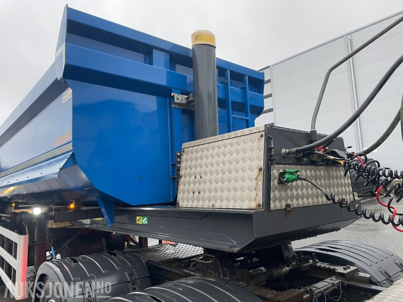 Camión volquete 2018 Scania R580 6x4 m/2019 Maur tippsemi: foto 8