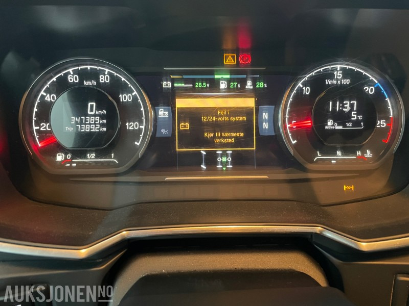 Camión volquete 2018 Scania R580 6x4 m/2019 Maur tippsemi: foto 44