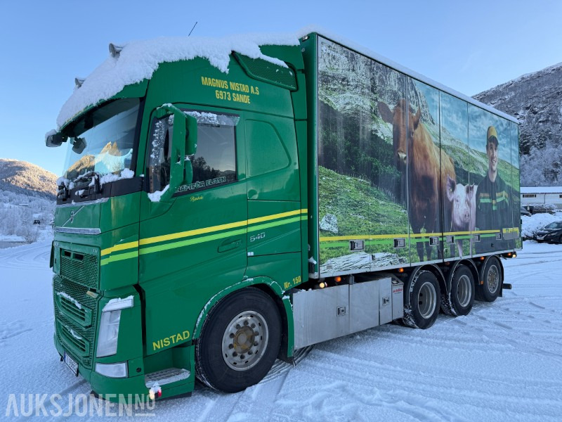 2018 Volvo FH 540 Skapbil med Bussbygg Volumax påbygg - Eu godkjent - Servicehistorikk - Camión caja cerrada: foto 1 2018 Volvo FH 540 Skapbil med Bussbygg Volumax påbygg - Eu godkjent - Servicehistorikk - Camión caja cerrada: foto 1