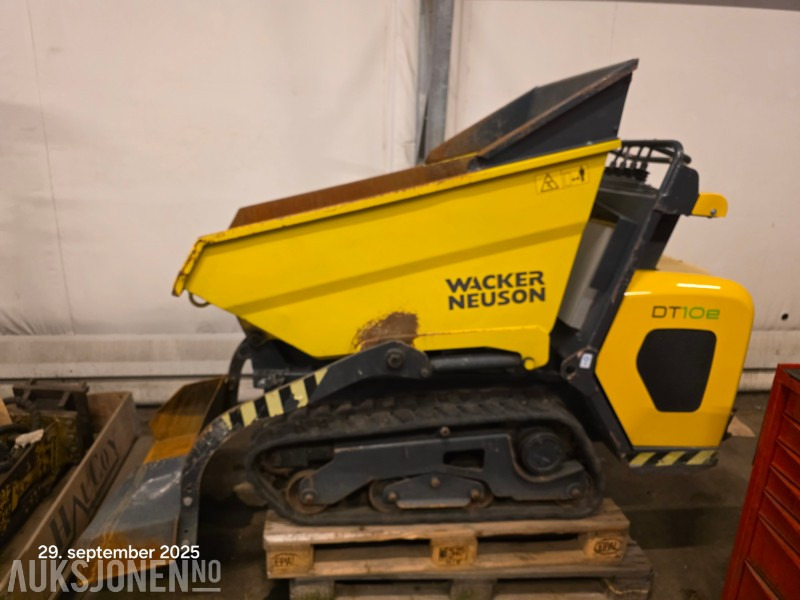 2018 WACKER NEUSON DT10E BELTEDUMPER | 100% ELEKTRISK | MAKS 1000 KG - Dúmper: foto 1 2018 WACKER NEUSON DT10E BELTEDUMPER | 100% ELEKTRISK | MAKS 1000 KG - Dúmper: foto 1
