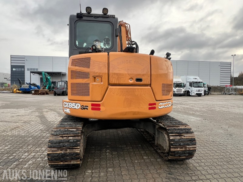 2019 Case CX85D SR, Tilt med gripekasett, to skuffer, sentralsmøring - Excavadora: foto 4 2019 Case CX85D SR, Tilt med gripekasett, to skuffer, sentralsmøring - Excavadora: foto 4