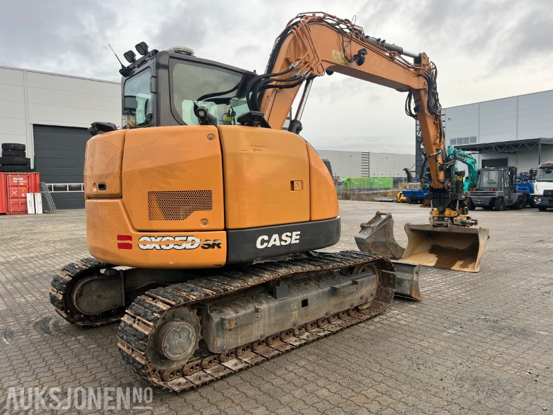 2019 Case CX85D SR, Tilt med gripekasett, to skuffer, sentralsmøring - Excavadora: foto 5 2019 Case CX85D SR, Tilt med gripekasett, to skuffer, sentralsmøring - Excavadora: foto 5
