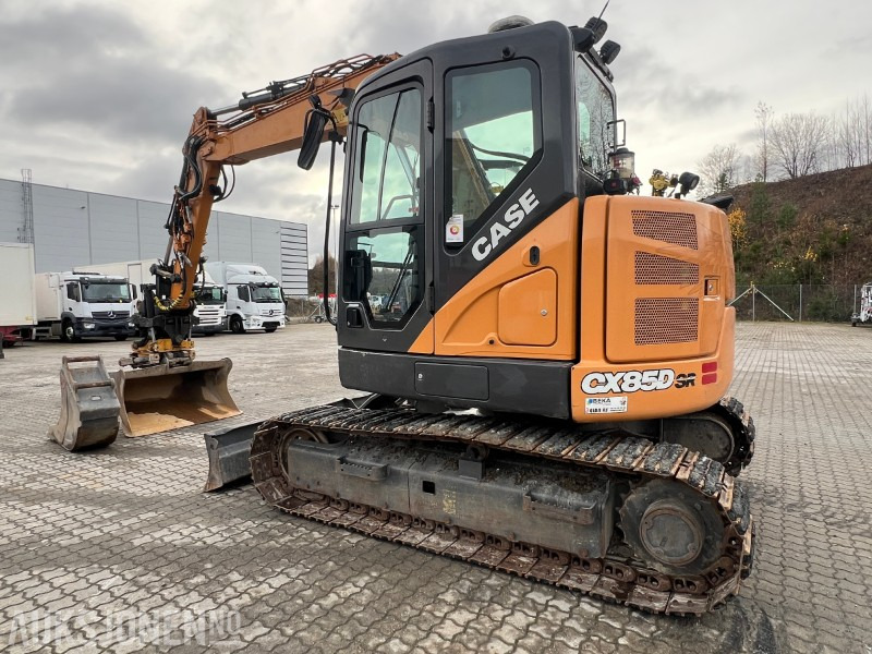 2019 Case CX85D SR, Tilt med gripekasett, to skuffer, sentralsmøring - Excavadora: foto 3 2019 Case CX85D SR, Tilt med gripekasett, to skuffer, sentralsmøring - Excavadora: foto 3
