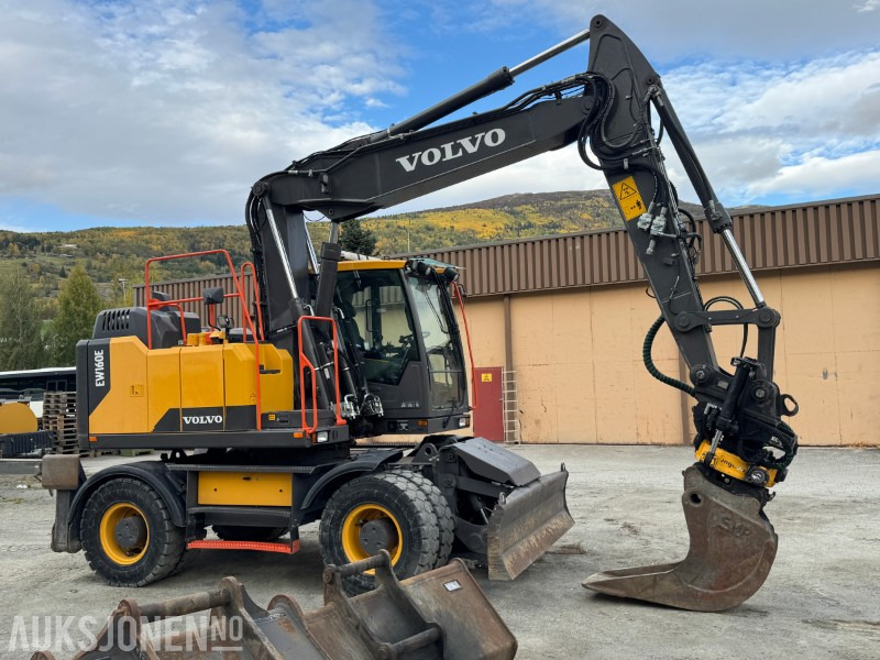 2019 Volvo EW160E HJULMASKIN, TILTROTATOR, 3 SKUFFER - Excavadora: foto 2 2019 Volvo EW160E HJULMASKIN, TILTROTATOR, 3 SKUFFER - Excavadora: foto 2