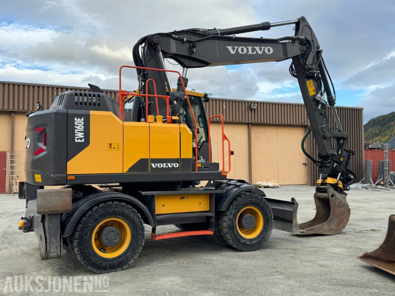 2019 Volvo EW160E HJULMASKIN, TILTROTATOR, 3 SKUFFER - Excavadora: foto 3 2019 Volvo EW160E HJULMASKIN, TILTROTATOR, 3 SKUFFER - Excavadora: foto 3