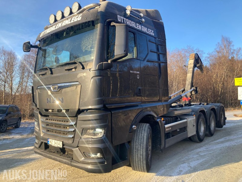 2021 MAN TGX krokbil med dumperkasse og kranflak. 8X4 EURO 6 - Camión multibasculante: foto 2 2021 MAN TGX krokbil med dumperkasse og kranflak. 8X4 EURO 6 - Camión multibasculante: foto 2