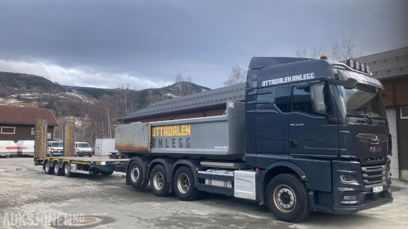2021 MAN TGX krokbil med dumperkasse og kranflak. 8X4 EURO 6 - Camión multibasculante: foto 5 2021 MAN TGX krokbil med dumperkasse og kranflak. 8X4 EURO 6 - Camión multibasculante: foto 5