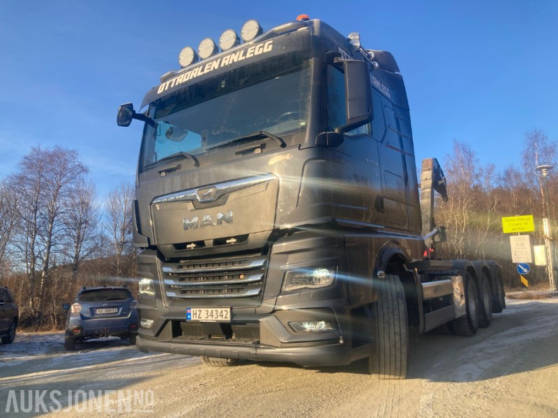 2021 MAN TGX krokbil med dumperkasse og kranflak. 8X4 EURO 6 - Camión multibasculante: foto 4 2021 MAN TGX krokbil med dumperkasse og kranflak. 8X4 EURO 6 - Camión multibasculante: foto 4