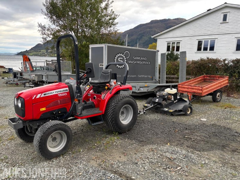 2021 Massey Ferguson 1520 Kompaktraktor 4WD. Beitepusser og Tilhenger - Tractor: foto 1 2021 Massey Ferguson 1520 Kompaktraktor 4WD. Beitepusser og Tilhenger - Tractor: foto 1